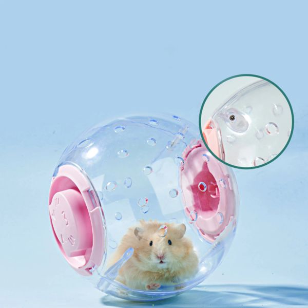 Brinquedos 12 cm hamster mouse esportes fitness correndo bola engraçado brinquedo de estimação para mini animais urso dourado ratos brinquedos acessórios