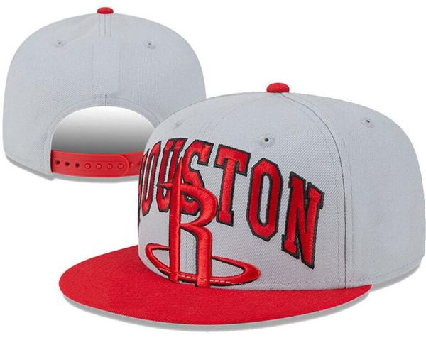 Houston''Rockets''Ball Caps 2023-24 Unisex Mode Baumwolle Strapback Baseball Cap Snapback Hut Männer Frauen Sonnenhut Stickerei Frühling Sommer Cap Großhandel a