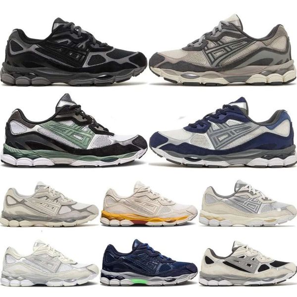 Gel NYC Marathon Designer-Trainer Running Oatmeal Concrete Navy Steel Obsidian Cream Ivy White Trail Casual Penny Cookie Bricks Wood Brown Sports Outdoor Sneakers