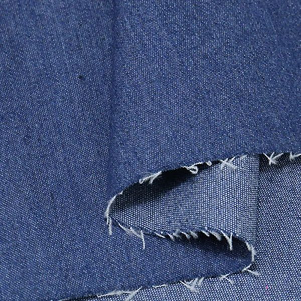 Tessuto 3/5/10yard cotone cotone blu tessuto in tessuto materiale sottile per abiti estivi primaverili, jeans, vestito, borsa, cappuccio e mestieri