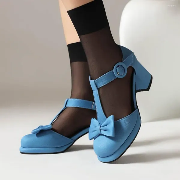 Kleid Schuhe 2024 Lolita Sandalen High Heels Party Damen Sommer Weibliche Toed Candy Farbe Für Dame Bogen Frauen Größe 43