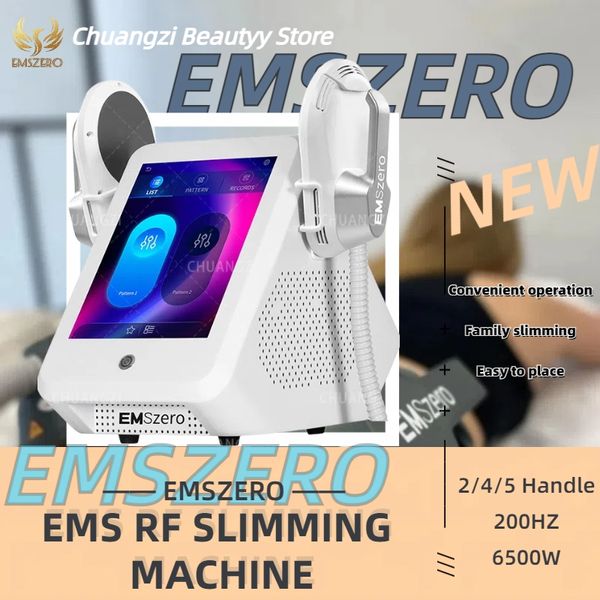 Emszero bobina eletromagnética portátil hi-emt + rf ems estimula a remoção de gordura corpo emagrecimento construir músculo bunda esculpir máquina