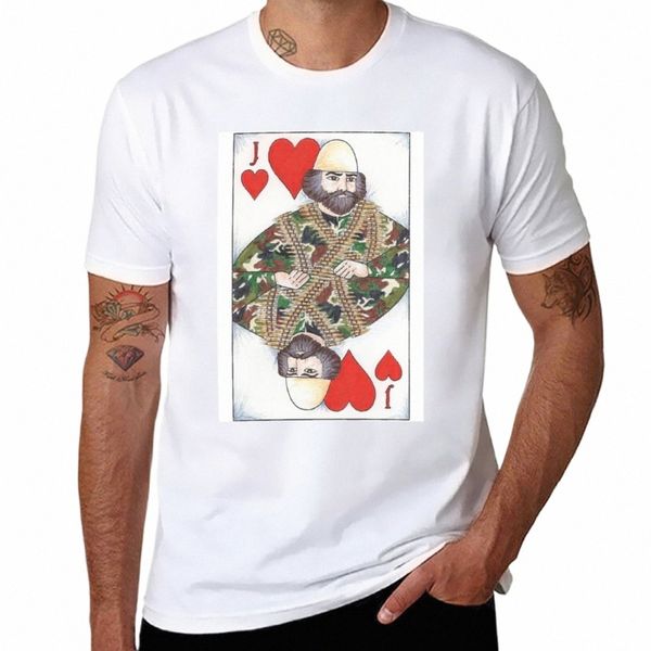Novo albanês Jack of Hearts Adem Jari camiseta plus size camisetas tops camisetas personalizadas camiseta masculina lg manga camisetas B1vb #