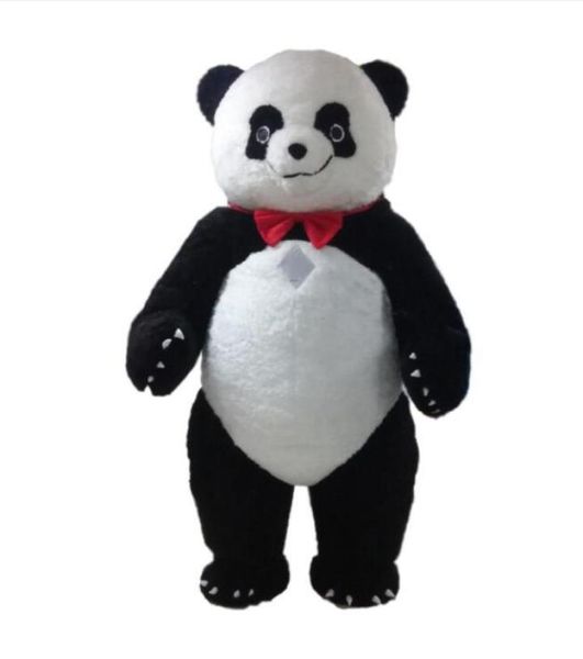 Custom Professional Great Panda Mascot Costume Cartoon Fat Panda Bear Animal Caratteri Abiti di Halloween Festiva della festa Fancy Dres9024003