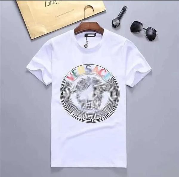 Tasarımcı Varsage Tshirts Erkek Klasik Mektup Baskı Varsage Gömlek Moda T-Shirt Yaz Paris Unsex Pamuk Üstleri Tee Sport