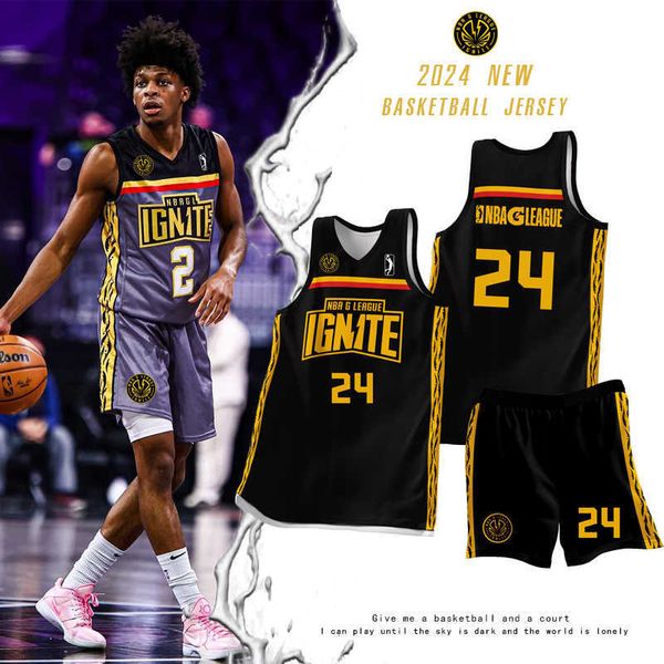 Nuovo set di tute da basket per maglia da football americano G-League personalizzata da uomo, uniforme da competizione per studenti, personalizzazione dell'abbigliamento sportivo per allenamento