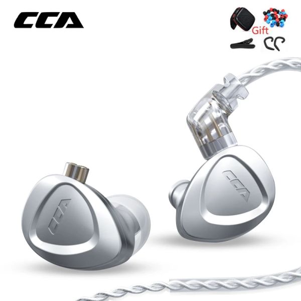Наушники CCA CKX 1DD+6BA Гибридный драйвер Pure Metal