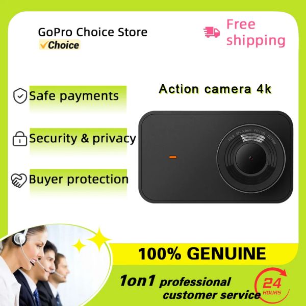 Telecamere 4K Action camera Video 30fps Ultra HD per XIAOMI MIJIA mini fotocamera Dash cam Go casco Pro fotocamera