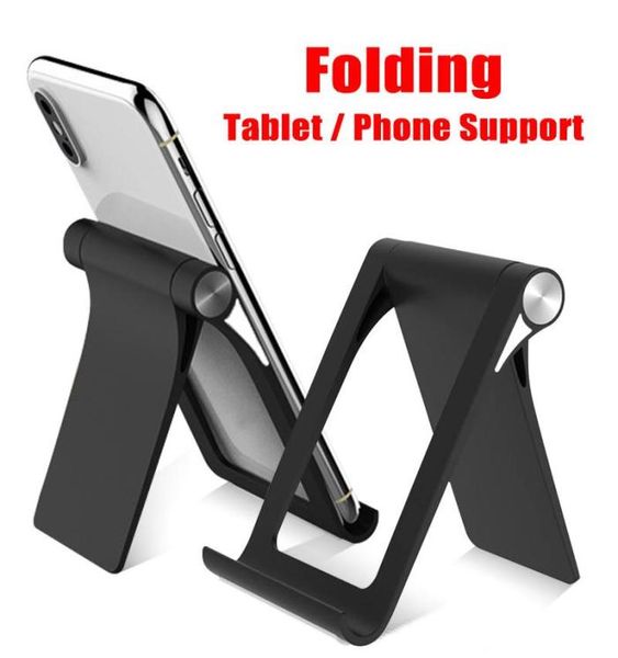 Lazy Folding Video Phone Holder für iPhone X 8 XS Max Desktop-Tablets Universell für Mobiltelefone mit Einzelhandelsverpackung8932969