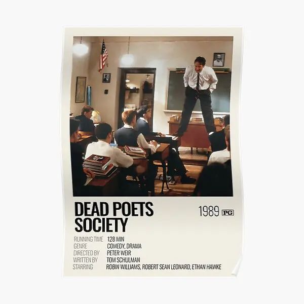 Каллиграфия мертвые поэты общество 1989 Плака