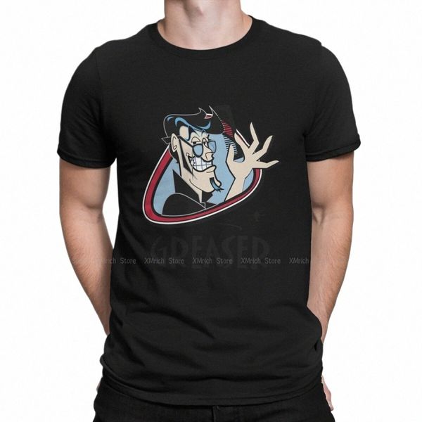 Musica anni '50 Sock Hop Rockers Greaser T-shirt per uomo Rockabilly Rock and Roll Tee Shirt Colletto tondo Manica corta T-shirt c5Lx #