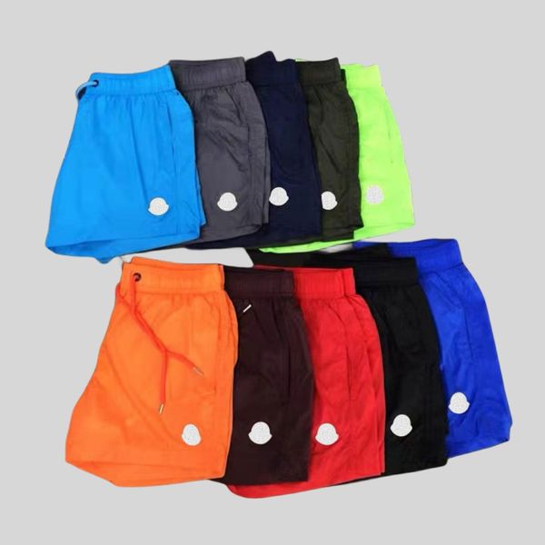 Shorts homens mulheres designer curto de alta qualidade designer de lente única bolso curto casual tingido praia shorts natação ao ar livre jogging casual secagem rápida