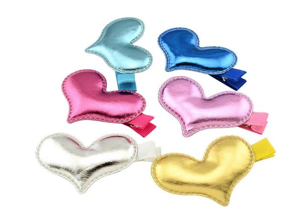 6 colori piccola carina corona cuore fermaglio per capelli ragazze fermagli per capelli di sicurezza bambini brillanti forcine accessorio per capelli A2101696156