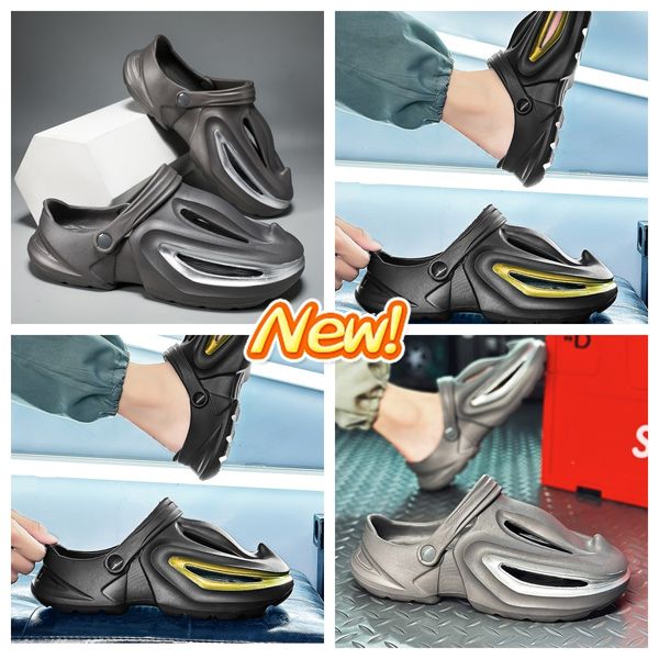 GAI Shark scarpe da spiaggia con suola morbida fatturate scarpe estive da uomo sandali da esterno traspiranti Uomo Fabbrica di gomma Cheap Beach Outdoor Hole Traspirante Leggero 40-45