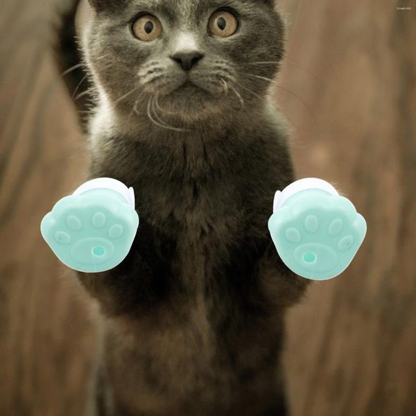 Костюмы для кошек, 4 шт. Сапоги для ухода за домашними животными, силиконовые защитные приспособления для защиты от царапин