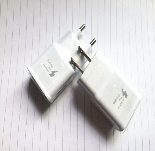 Оригинальный адаптер адаптивного зарядного устройства Euus 9V167A или 5V2A для адаптивного зарядного устройства для Samsung Galaxy Note 5 S7 S6 Edge8132255