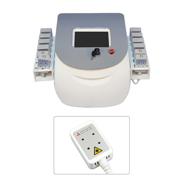 Duale Wellenlängen 5D-Lipo-Laser-Körperschlankheitsmaschine. Nicht-invasive 980-nm-650-nm-Fettabsaugung, Lipolyse, Cellulite-Fettentfernungsmaschine