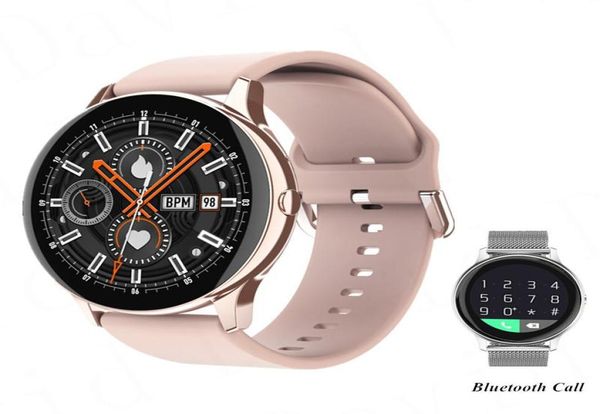 Smartwatch Donna Uomo RiceviEffettua chiamata Sonno Monitoraggio della frequenza cardiaca Monitoraggio della pressione sanguigna Sport VS IOW10 LW11 DT78 Q8 Orologi intelligenti8587526