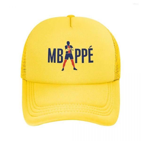 Top Caps Fashion Unisex Km Mbappes Futbol Futbol Kamyoner Şapka Yetişkin Ayarlanabilir Beyzbol Kapağı Kadın Erkek Spor