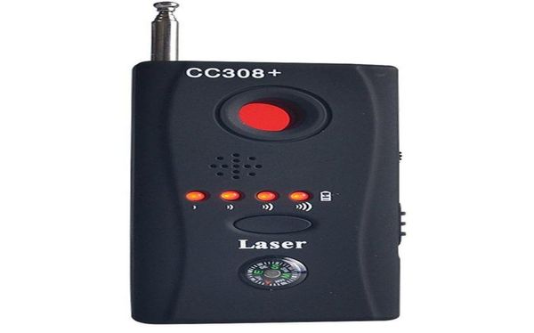 Gama completa anti spy bug detector cc308 mini câmera sem fio sinal escondido gsm dispositivo localizador privacidade proteger security7472667