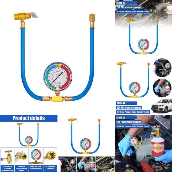 Neue Kühlschrank Freons Aufladen R134a Auto AC Kältemittel Lade Schlauch Kit Klimaanlage Refill-Tools Für Auto Hause