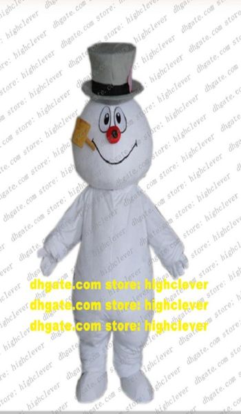 Test Frosty Snowman Maskottchen Kostüm für Erwachsene Cartoon Charakter Outfit Anzug feierlich willkommene Neuankömmlinge CX0381399527