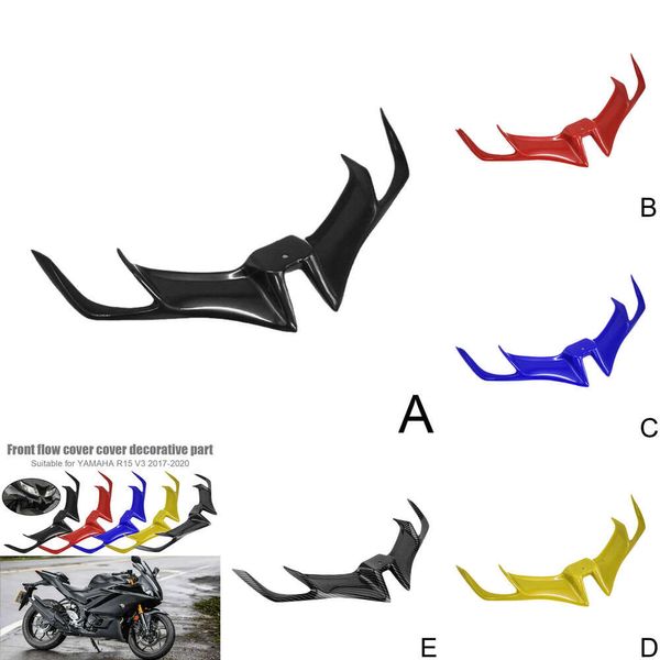 Neue Front Verkleidung Winglet Flügel Abdeckung Trim Für Yamaha R15 V3 2017 2018 2019 2020 Shark Fin Schnabel Motorrad Zubehör