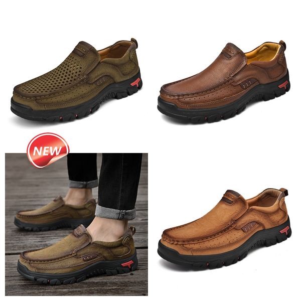 nuove scarpe di vendita per uomo in vera pelle GAI scarpe casual in pelle Mocassini da lavoro leggeri di alta qualità Designer da arrampicata 38-51 Le scarpe non puzzano i piedi di lusso