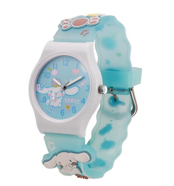 Nuovi orologi per bambini Orologi da cartone animato Orologio da polso al quarzo in silicone rosa Regalo di compleanno Ragazza Ragazzo Bambini Tempo di studio Orologio da ragazza