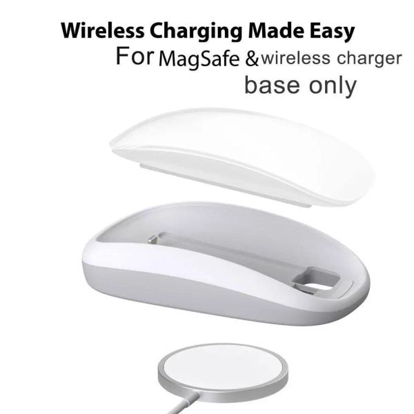 Pads für Magic Mouse 2 Grip Wireless Charging Unterstützung für Magic Mouse 2 Ergonomische Mausbasis Erhöhte Handballenauflage Erhöhen Sie die Höhe des Pad