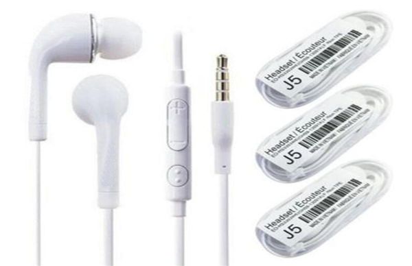 Samsung S4 S5 S73485180 için yüksek kaliteli bir J5 Stereo Kulaklık 35mm Mikrofon Uzaktan Kontrollü Düz Erişte Kulaklıkları