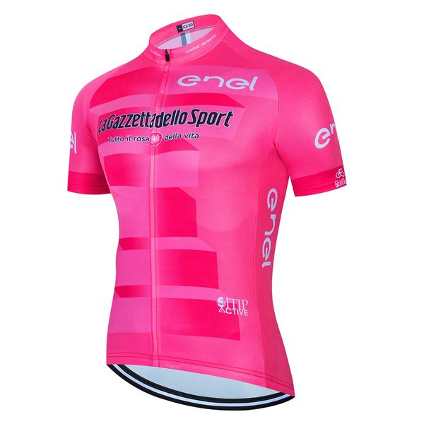 Lila Tour De Italy DITALIA Radtrikot Herren Atmungsaktive Radtrikots Pro Team Sommer Kurzarm Radsportbekleidung 240321