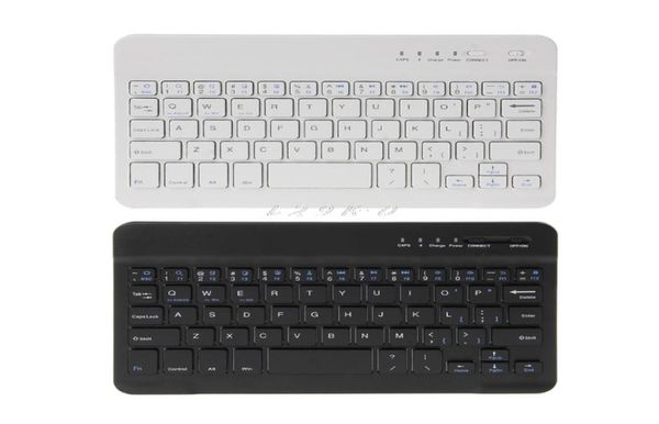 Mini teclado de teclado Ultra Slim 59key Wireless Bluetooth Teclado para iOS Android Windows PC Computer7652498