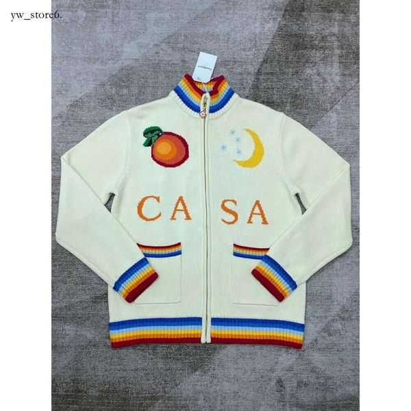 casablanc jaqueta designer casa blanca casaco casual manga longa jaqueta casa blanca homem onda escudo esporte luxo respirabilidade outwears casablanc 9764