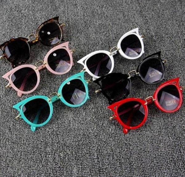 Süße Baby Katze Eye Sonnenbrille Kinder Tier Cartoon Uv400 Sonnenbrillen Kinder Brillengläser für Mädchen und Jungen6224206