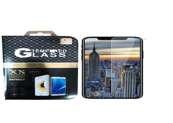 Für iPhone 12 11 Pro X XR XS Max 8 7 6 plus 5S Tempered Glass Screen Protector Antischatter 9h 25d Film mit Einzelhandelspaket5528182