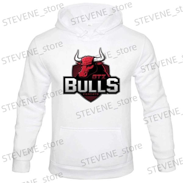 Erkek Hoodies Sweatshirts Moda Basketbol Takımı Chicago Bulls Erkek Hoodie Sıradan Açık Spor Gevşek Strt Serin Yeni Baskı Erkek Flce Kazak T240326