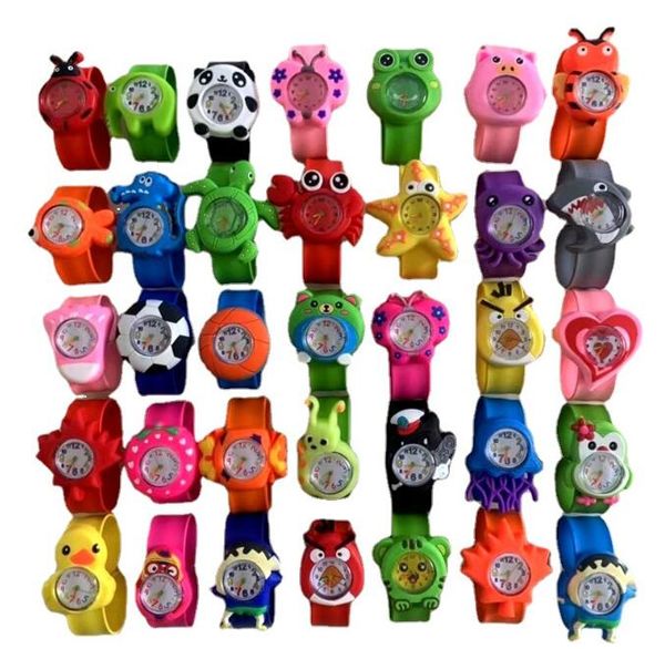 Kinder Uhr 3D Cartoon Tier Quarz Armbanduhren Sport Kinder Uhren Für Baby Mädchen Student Uhr Slap Uhr Geschenk