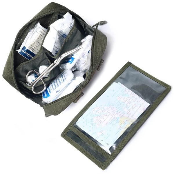 Borse tattico amministratore tattico tampone molente 1000d in nylon borse di servizio militare organizzatore emt medico con tasca mappa EMT pack utensile Ifak