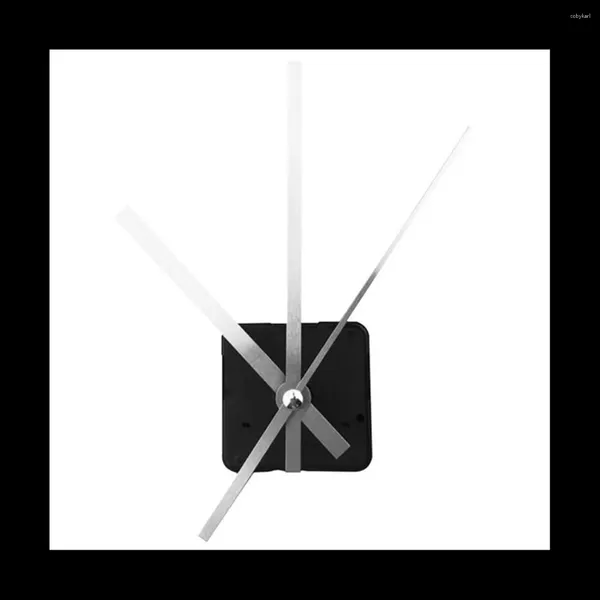 Kit di riparazione per orologi 1 Set Meccanismo di orologio da parete silenzioso al quarzo fai-da-te Kit di movimento centrale per macchinari Orologio da tavolo Sweep Orologio a orologeria