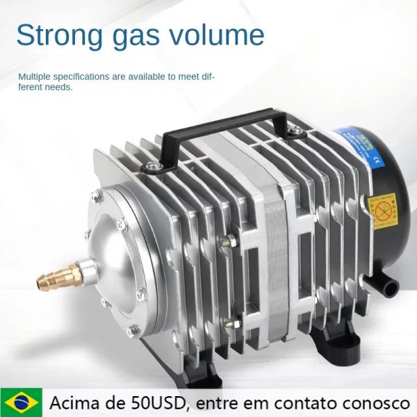 Acessórios Resun ACO bomba de oxigênio oxigenador de aquário 18W520W bomba de oxigênio para tanque de peixes oxigenador silencioso bomba de ar oxigenador para piscicultura