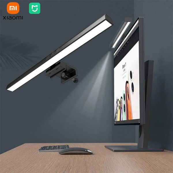 Supporti Xiaomi Mijia Display per computer Lampada a sospensione USB Oscuramento regolare Anti luce blu Protezione asimmetrica per gli occhi Lampada per computer a LED