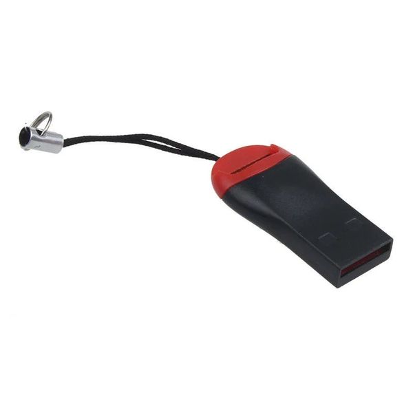 2023 Neuankömmlinge 1PCS Tragbarer USB 2.0 TF Flash -Speicher Micro SD -Kartenleser -Adapter für Laptopfor -Laptop -TF -Kartenadapter