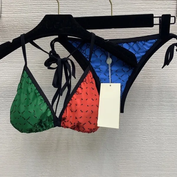 Tasarımcı Bayan Bikinis Setler Strap Shape Mysuits bayanlar banyo mayo giymek plaj kadın yüzerleri biquini karışık lüks markalar mayo