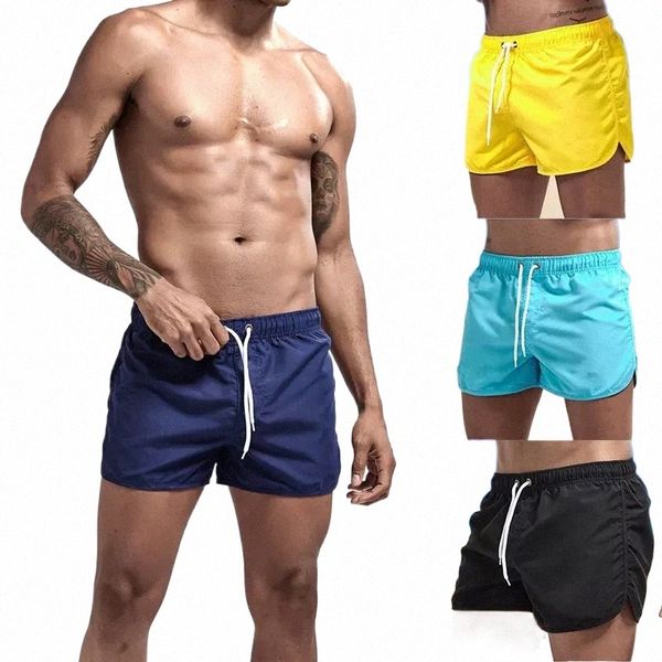 2024 venda quente mens praia shorts clássico cor sólida shorts seaside casual fi calças curtas masculino diário correndo shorts 9 cores j4y4 #