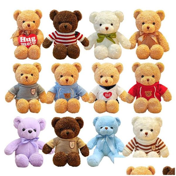 Gefüllte Plüschtiere Niedlicher Teddybär P Spielzeug Fliege Pullover Kindergeburtstagsgeschenk Drop Lieferung Spielzeug Geschenke DHL7I