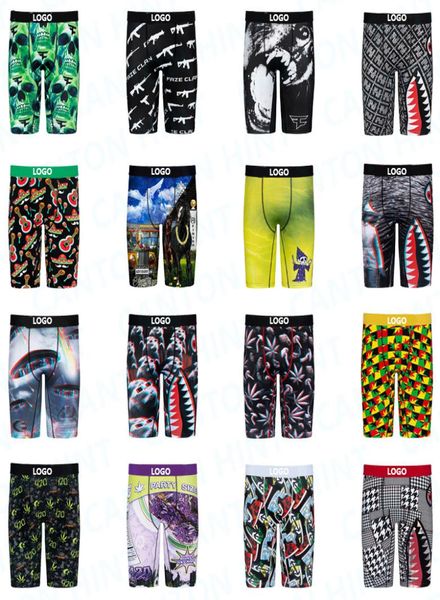 Designer mens cuecas boxers mulheres unissex impresso na moda hip hop esportes shorts roupa interior estilo aleatório calças secas rápidas praia sw4878214