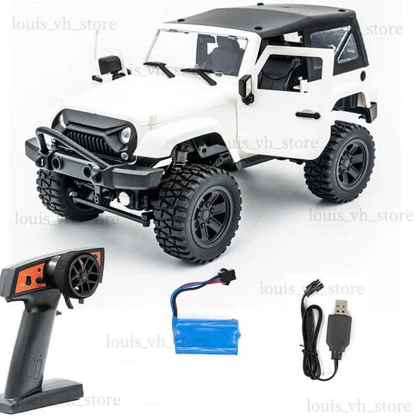 Carro elétrico / RC 2.4G RC Crawler RC CAR Máquina no controle Monster Truck Climb 4WD Buggy Radio Drift Car Remote Jeep RTR Modelo Veículos off-road T240325