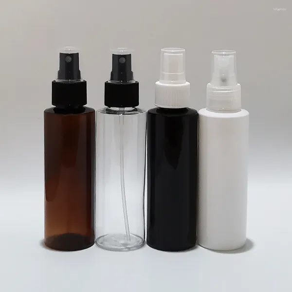 Bottiglie di stoccaggio 30 pezzi 120 ml Flacone spray trasparente PET Contenitore cosmetico vuoto Profumo liquido in plastica da 4 once