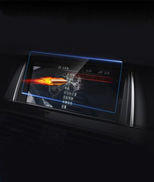 Console interno do carro navegação gps nbt proteção de tela painel guarnição capa adesivos acessórios para bmw 1 2 3 4 5 6 7 série x1 x3 x48000177